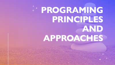 Programing principles